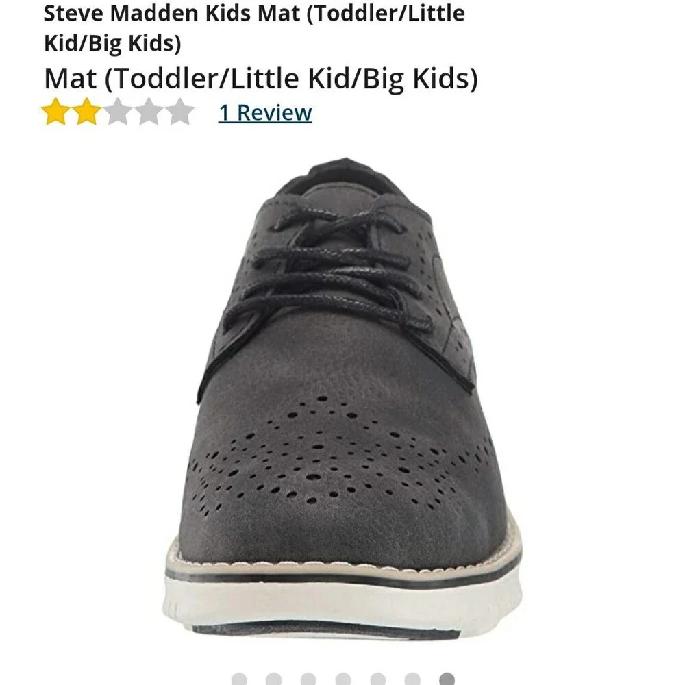 Steve Madden boys shoes, size 3, new